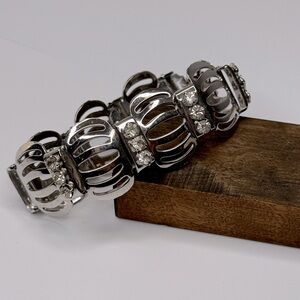 🚨3 for $15🚨 Silver Tone Rhinestone Bracelet